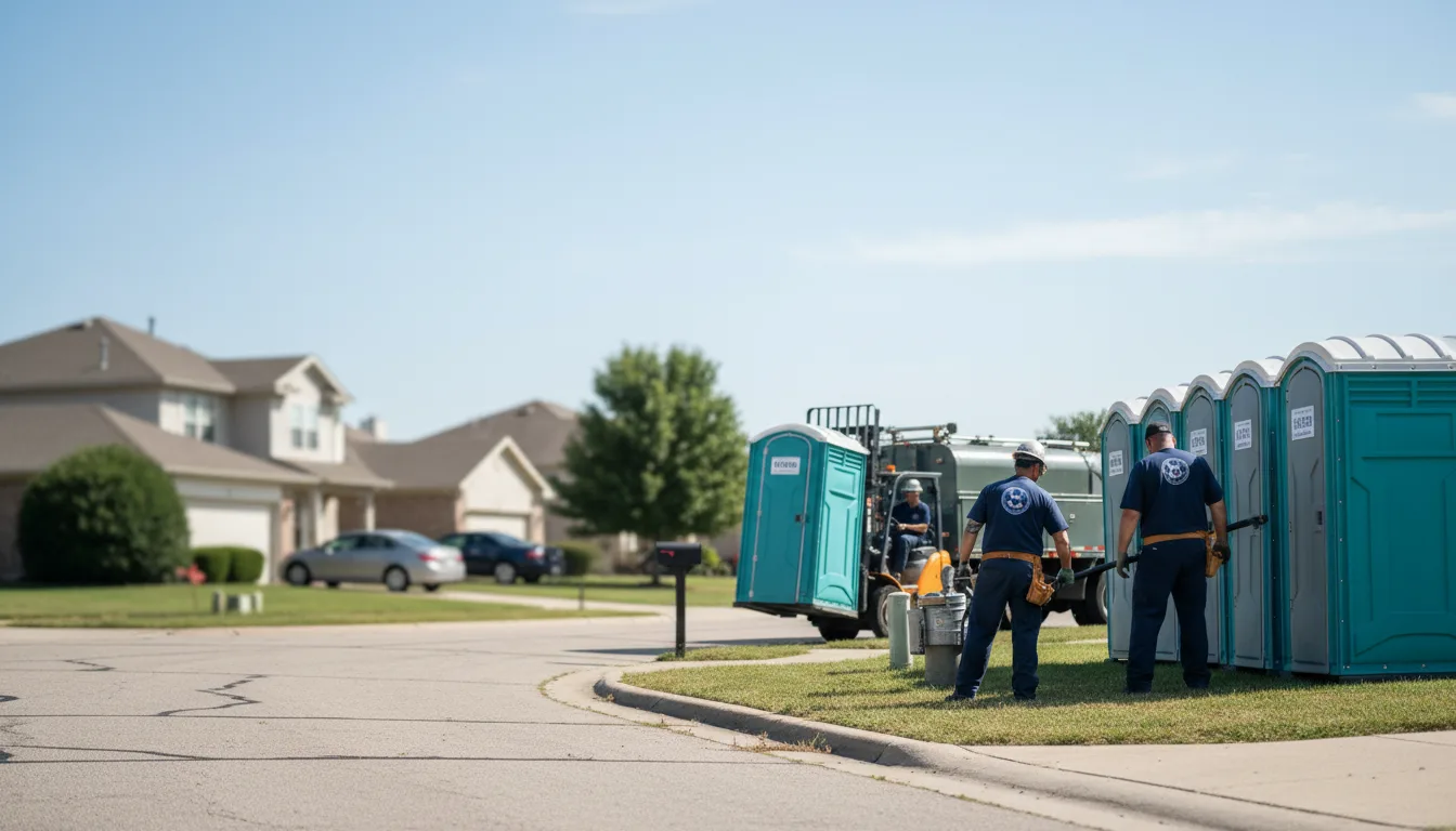 Porta Potty Rental in Mexia, TX near me